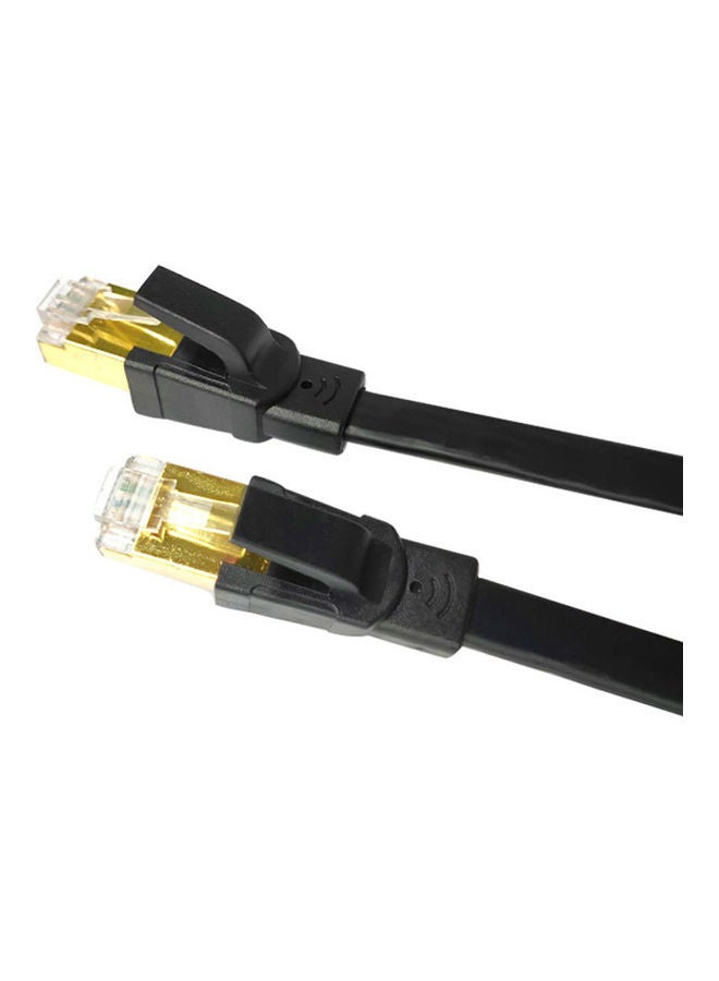 Flat Internet Network Cable Black - Image 1
